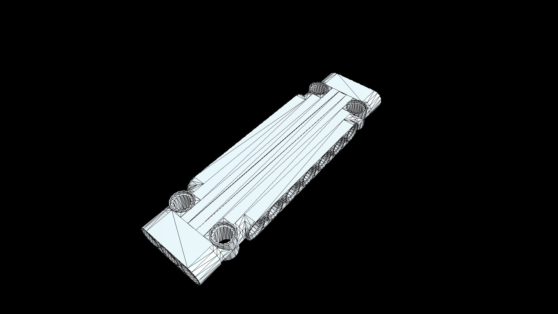 Panel Plate 3 x 11 x 1