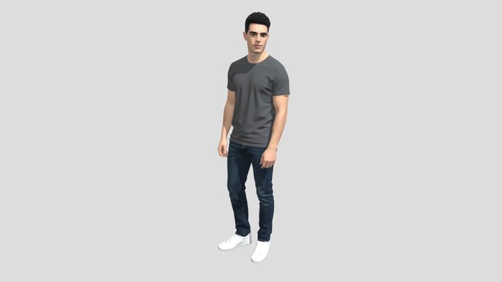 Casual Everyday Look 3D Model