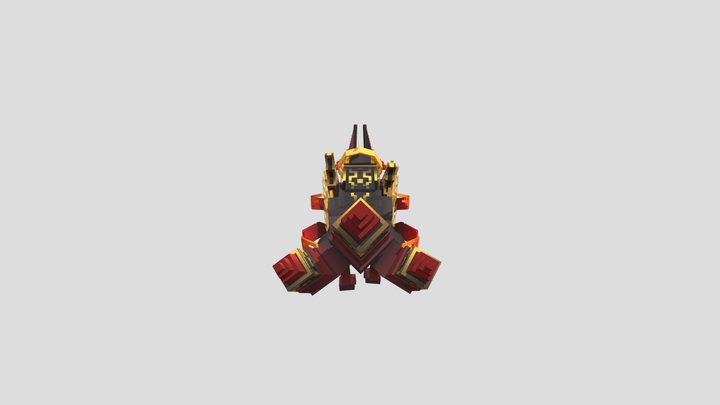 Fox moontail 3D Model