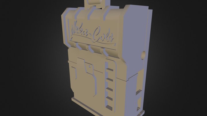 Nuka Cola Vending Machine Raspberry Pi Case (B+) 3D Model