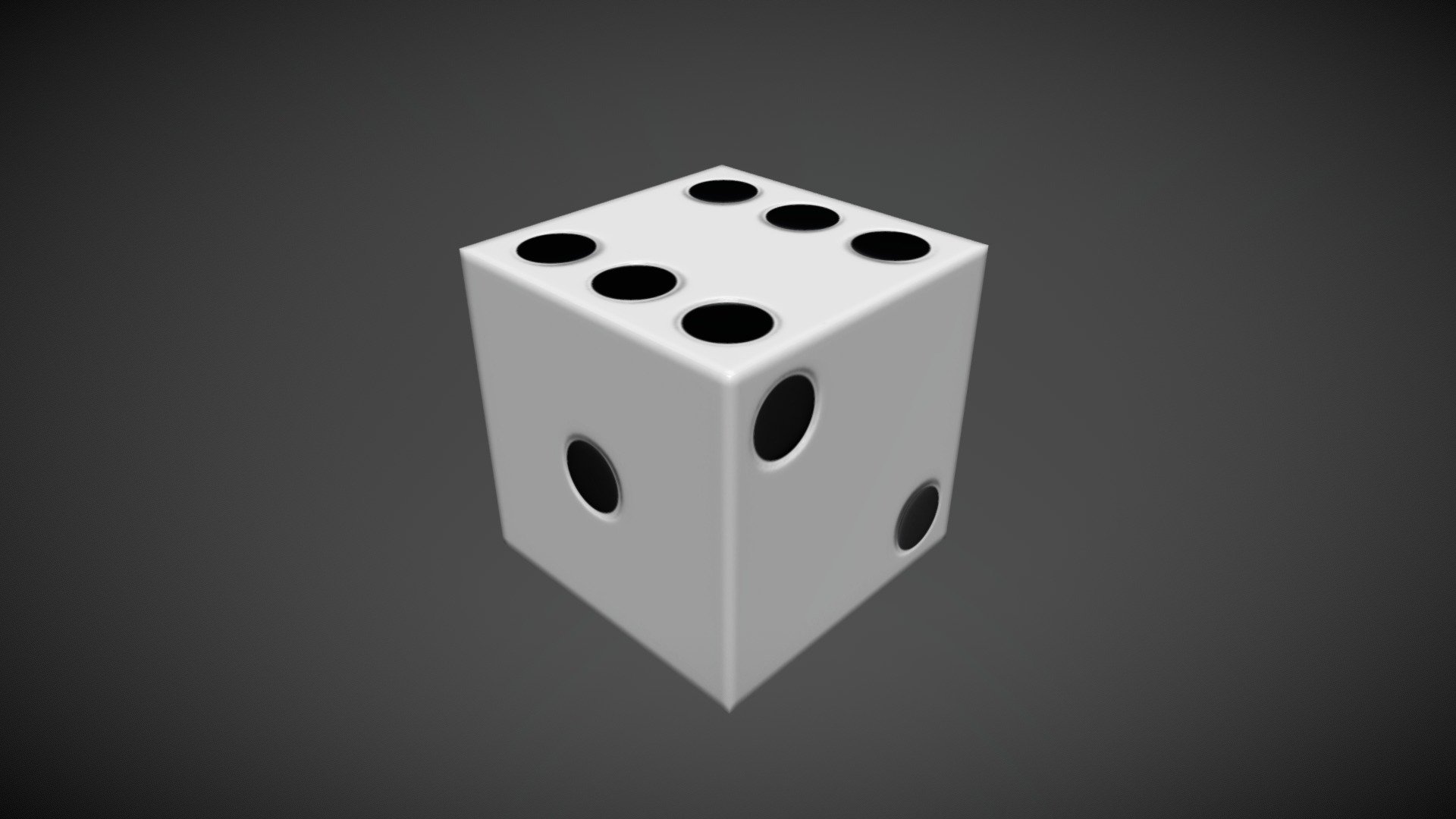 Dice Low Poly - 3d Model By Gearen [0d81914] - Sketchfab