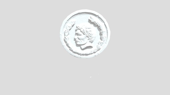 Caesars valet medallion 3D Model