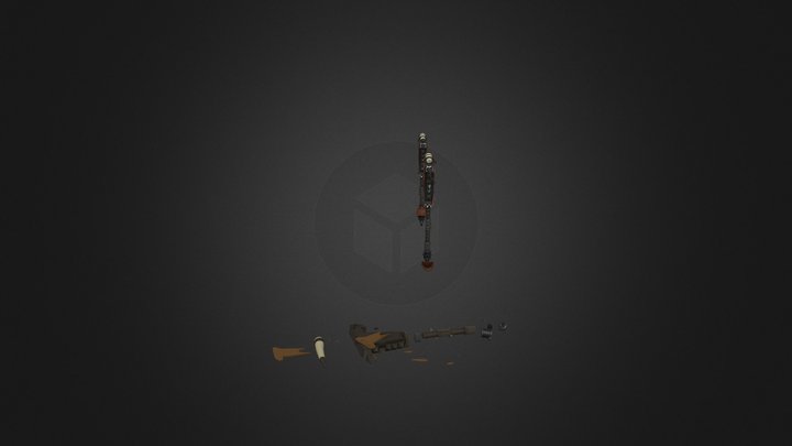 Hammer damaged 3D Model