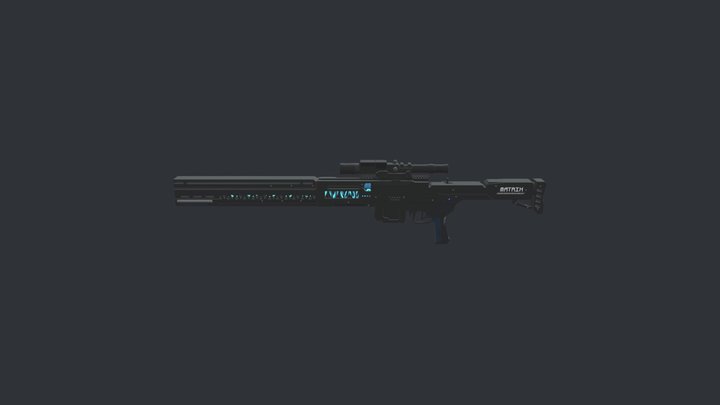Sniper 3D Model