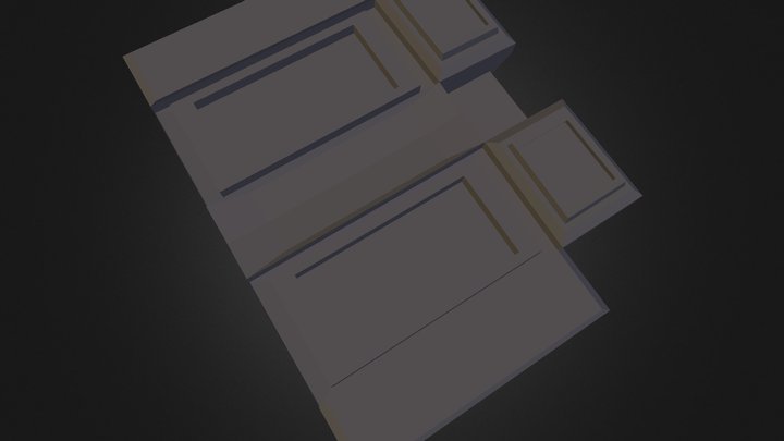tall wall4 3D Model