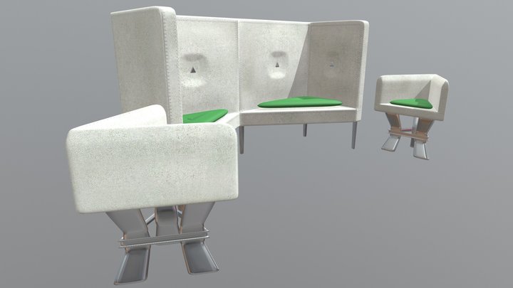 Delta Chairs 3D Model