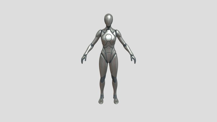 Unreal Engine Mannequin 3D Model 3D Model