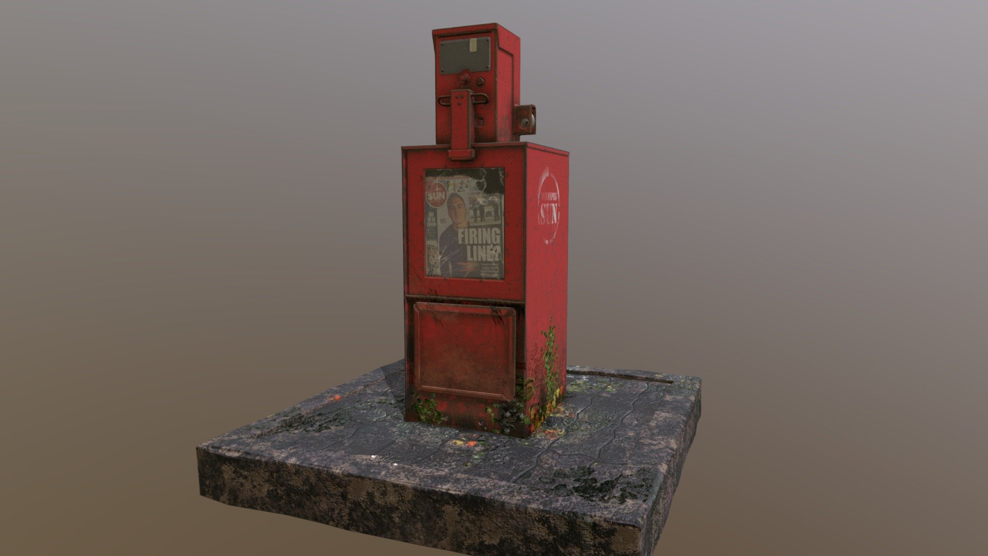 Newsbox - 3D model by judevotto [0d84499] - Sketchfab
