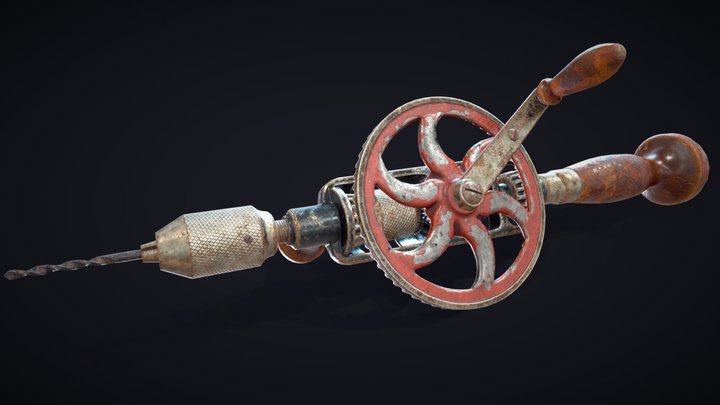 DAE Drill - MILLERS FALLS No.980 3D Model