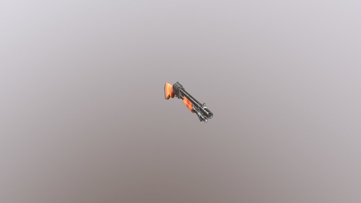 Remmington 870 Shotguns 3D Model 3D Model