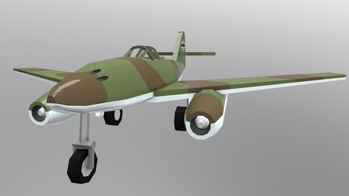 Me-262 3D Model