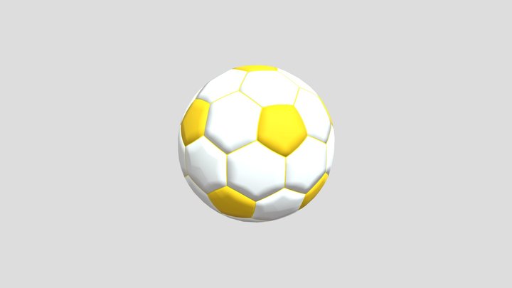 Free 3d football ball model