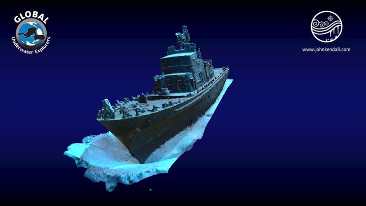 P29 Shipwreck, Malta 3D Model
