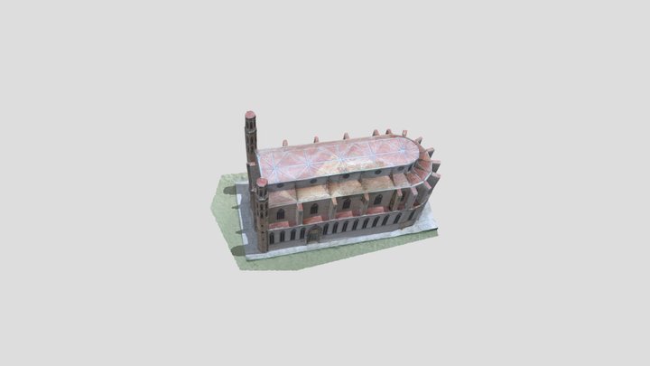 Santa Maria del Mar 3D Model