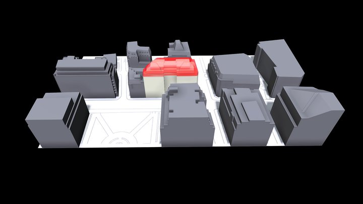 Massing comparison 3D Model