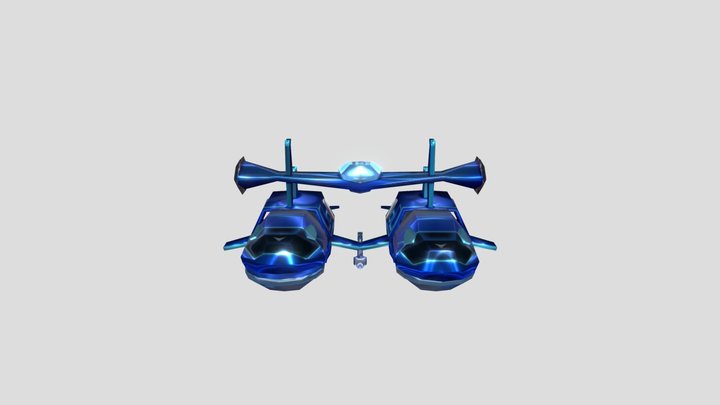 Super Quantal Mech Beast Grampulse 3_36 3D Model