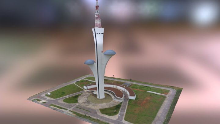 Torre Digital - Brasília DF 3D Model