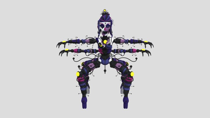 Scrap ballora by cedêbe 3D Model