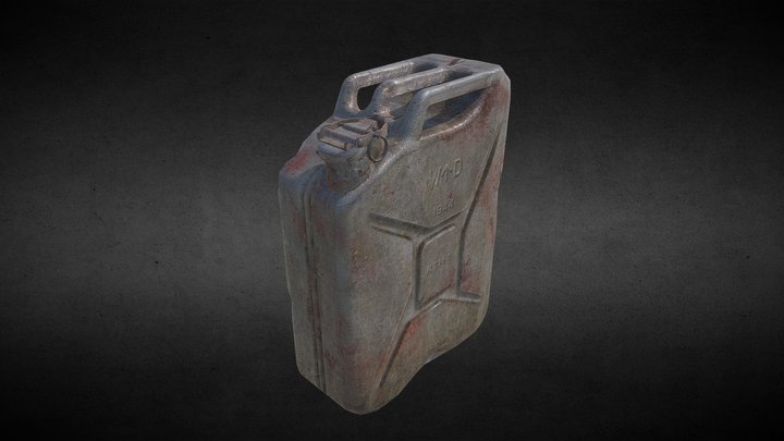Jerrycan 3D Model