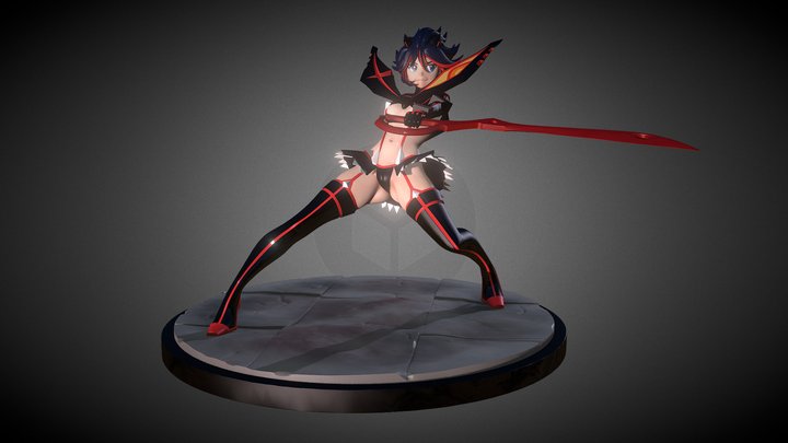 Ryuko Matoi 3D Model