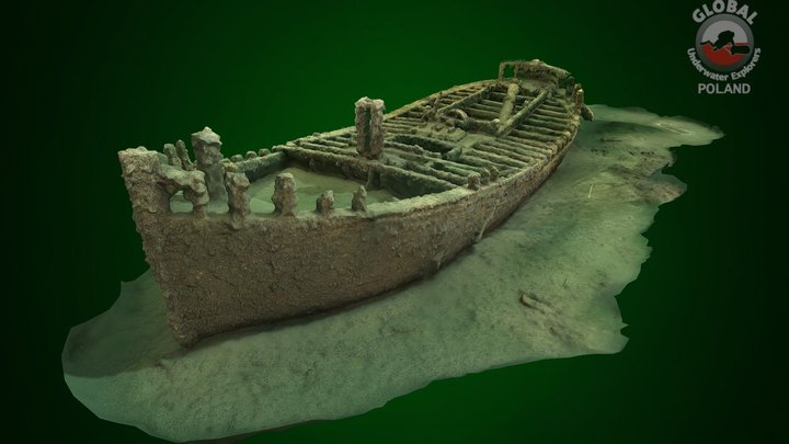 Kuter Rybacki 4 (Szkuta) - Fishing Boat 4 3D Model