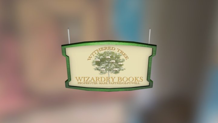 Sign 3D Model