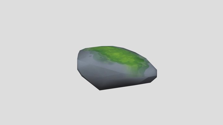 MossStoneSmall 3D Model