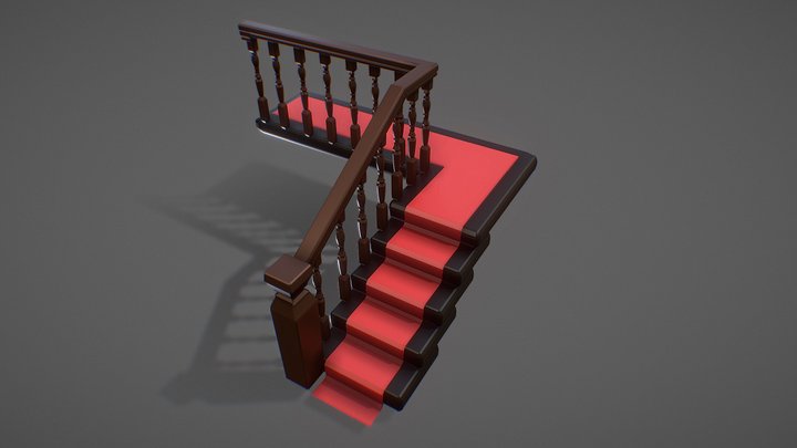 Stairs 3D Model