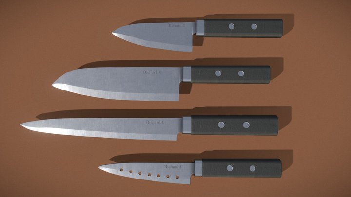 Kitchen Knife – Modello 3D gratuito STL