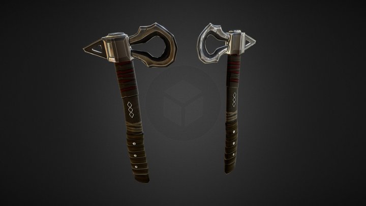 Assassins Creed Tomahawk 3D Model