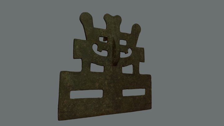 Anthropomorphic fibula 3D Model
