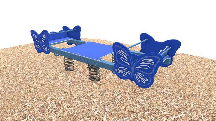 SA-MT249-BUTTERFLY SEE SAW-ACCESSIBLE 3D Model