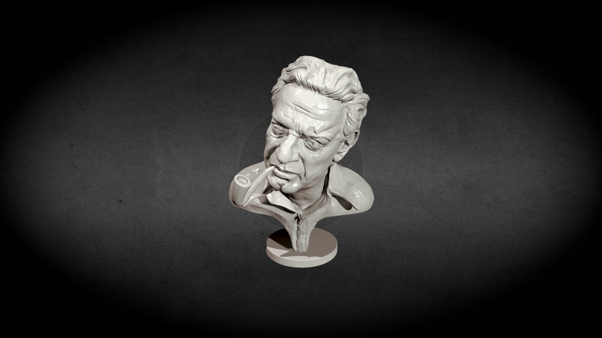 Satyajit Ray — Sketchfab embed 3D viewer