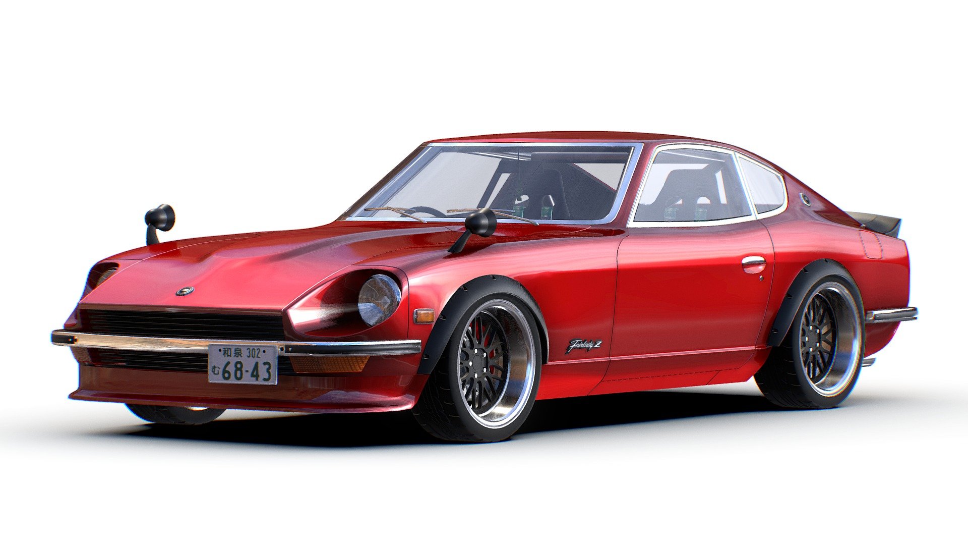 Nissan Fairlady Z S30(240Z) 1978 - Download Free 3D model by