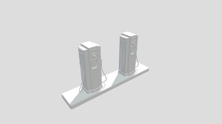 Pompe à Essence 3D Model