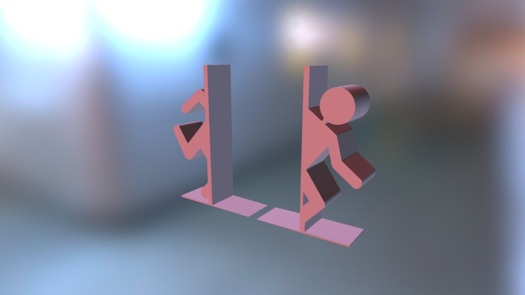 3D Printable Portal Book Holder - 3D model by Jamestillery [0d92d54 ...