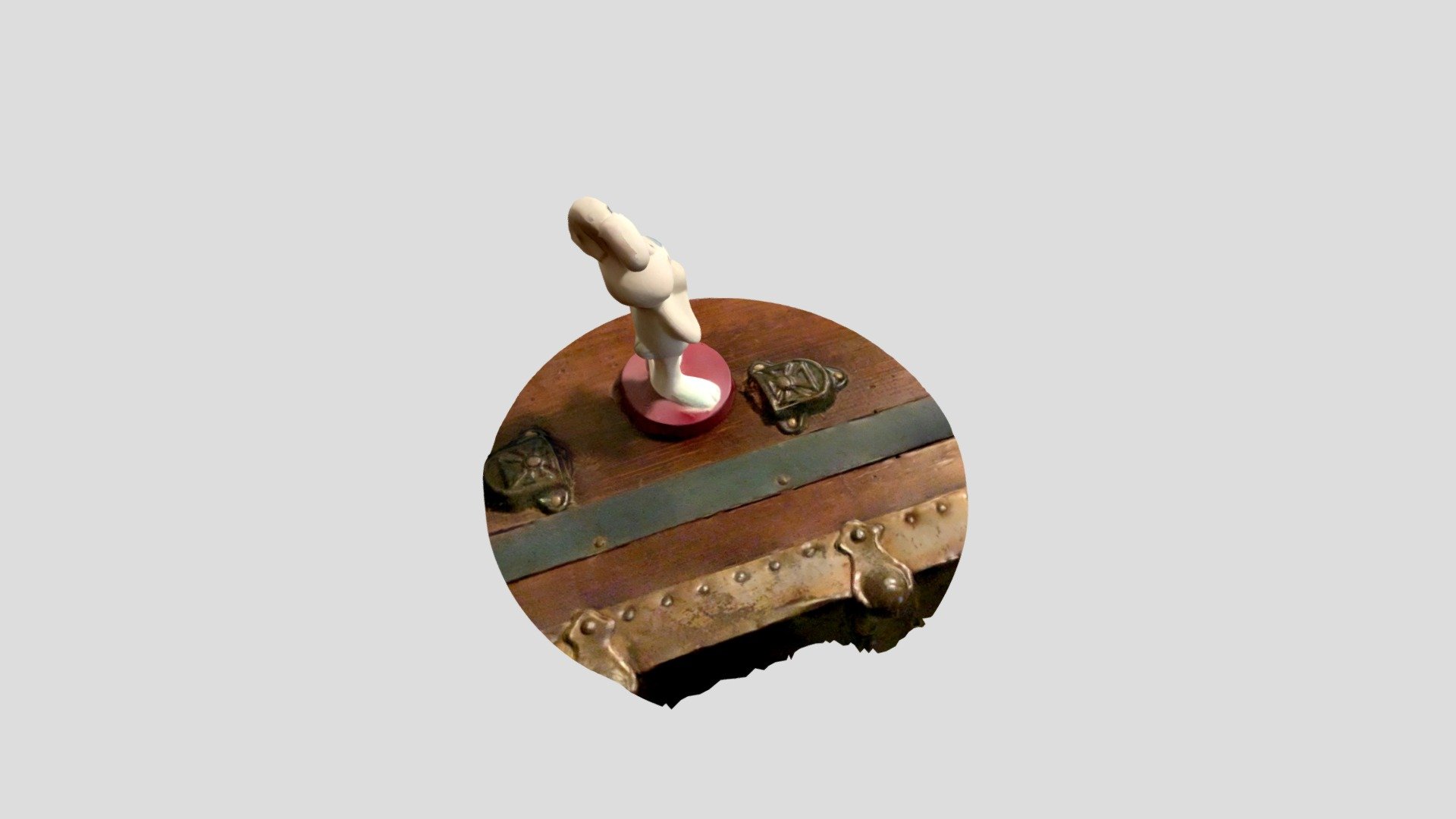 Rabbit bobble head