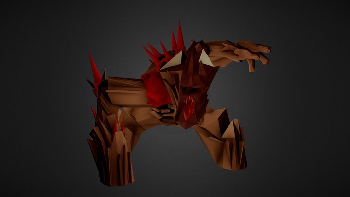 WIP - Magma Elemental 3D Model