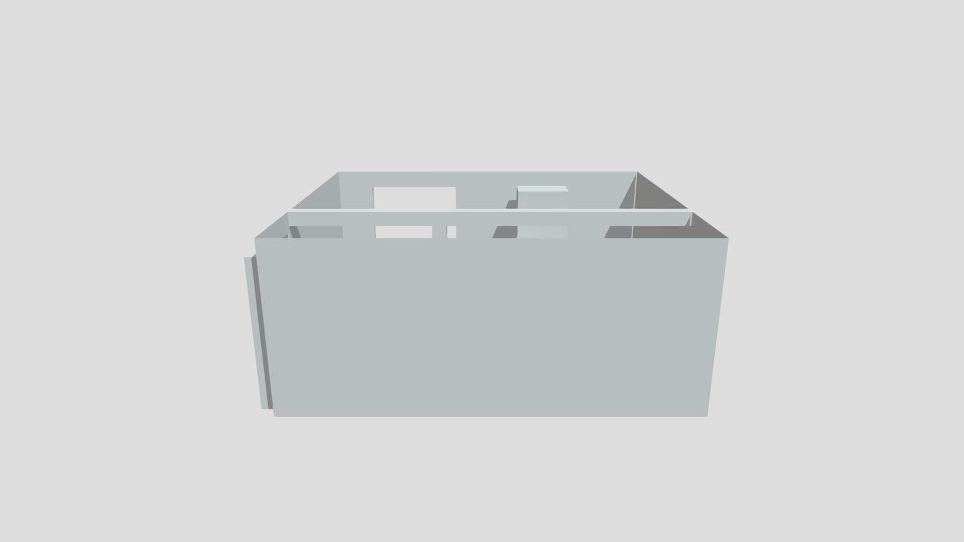 Cabin Scene — Sketchfab embed 3D viewer