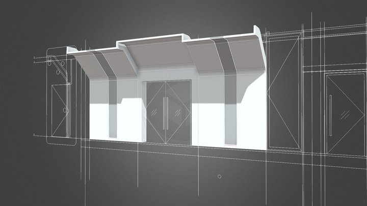Ceiling Meeting Room 3D Model