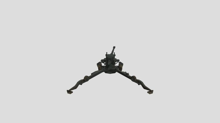 FH70 - towed self-propelled howitzer 3D Model