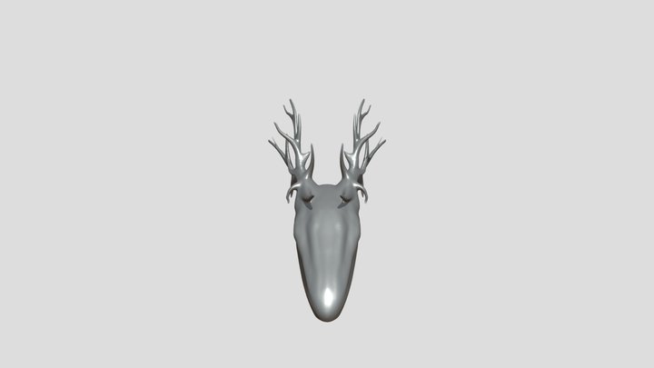 Forest Guardian Head 3D Model