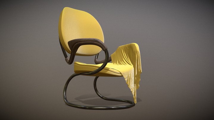 Modern Chair 3D Model