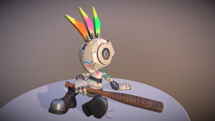 RoboPunk 3D Model