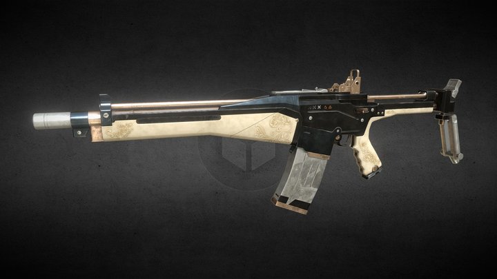 Milk Bones 3D Model