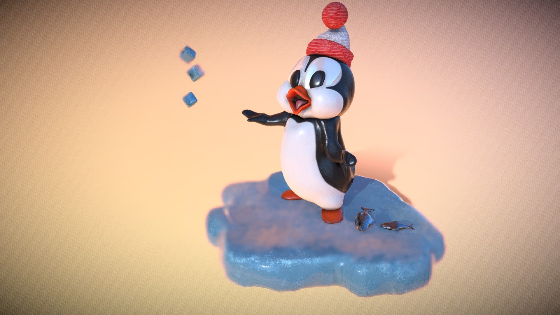 Chilly Willy 3D model by psyxodel [0d9921b] Sketchfab