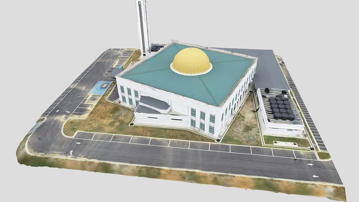 Bukit Kapar Mosque 3D Model