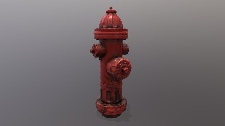 fire hydrаnt 3D Model