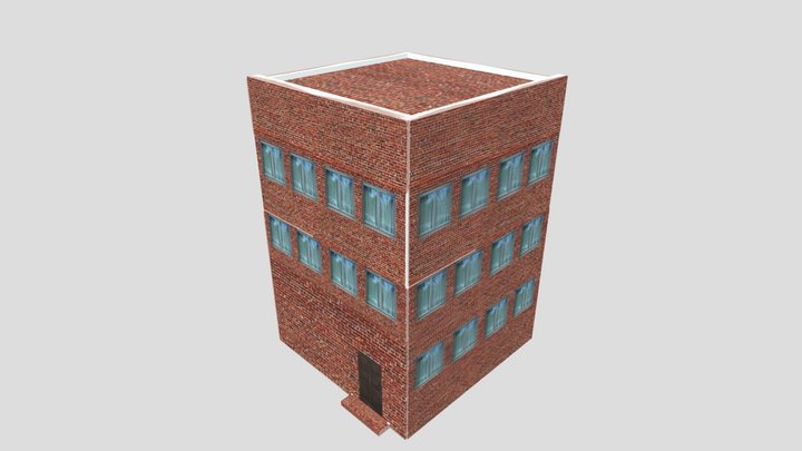 не достроенный дом 1 3D Model