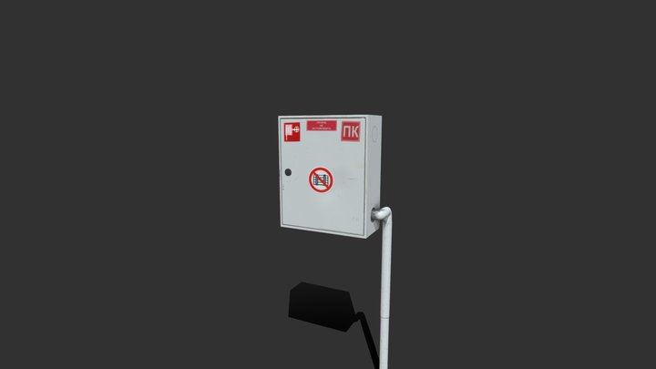 Fire cabinet 3D Model